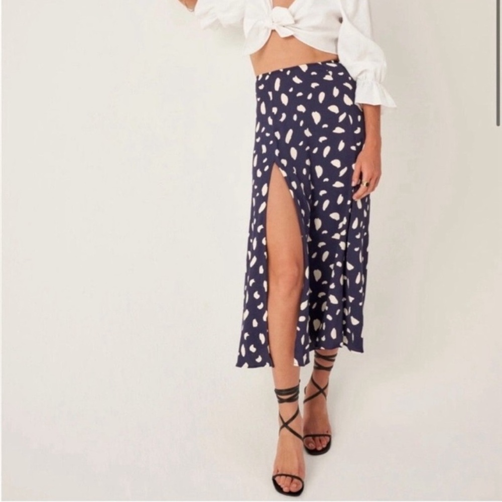 Reformation midi skirt, size 4
